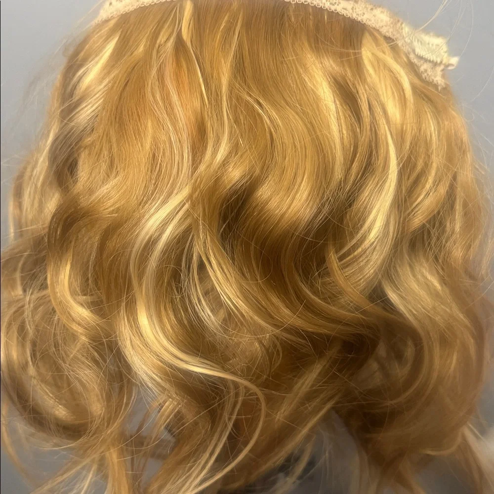 Echo Sunlit Blonde Curly halo
